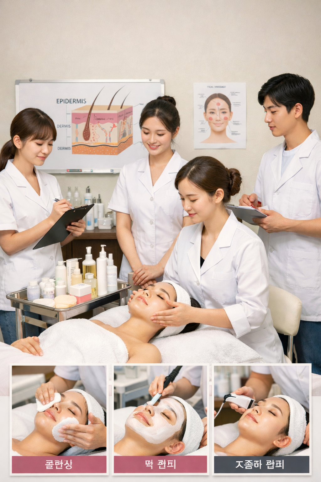 기초 피부미용 과정