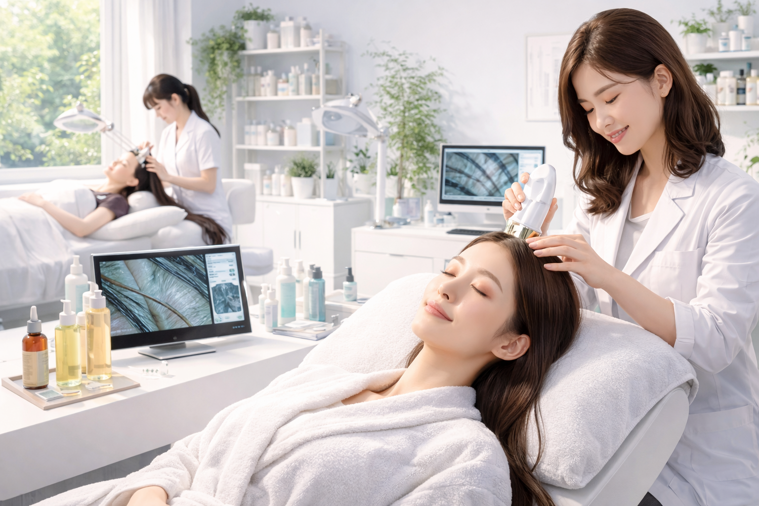 전문 두피 관리 서비스