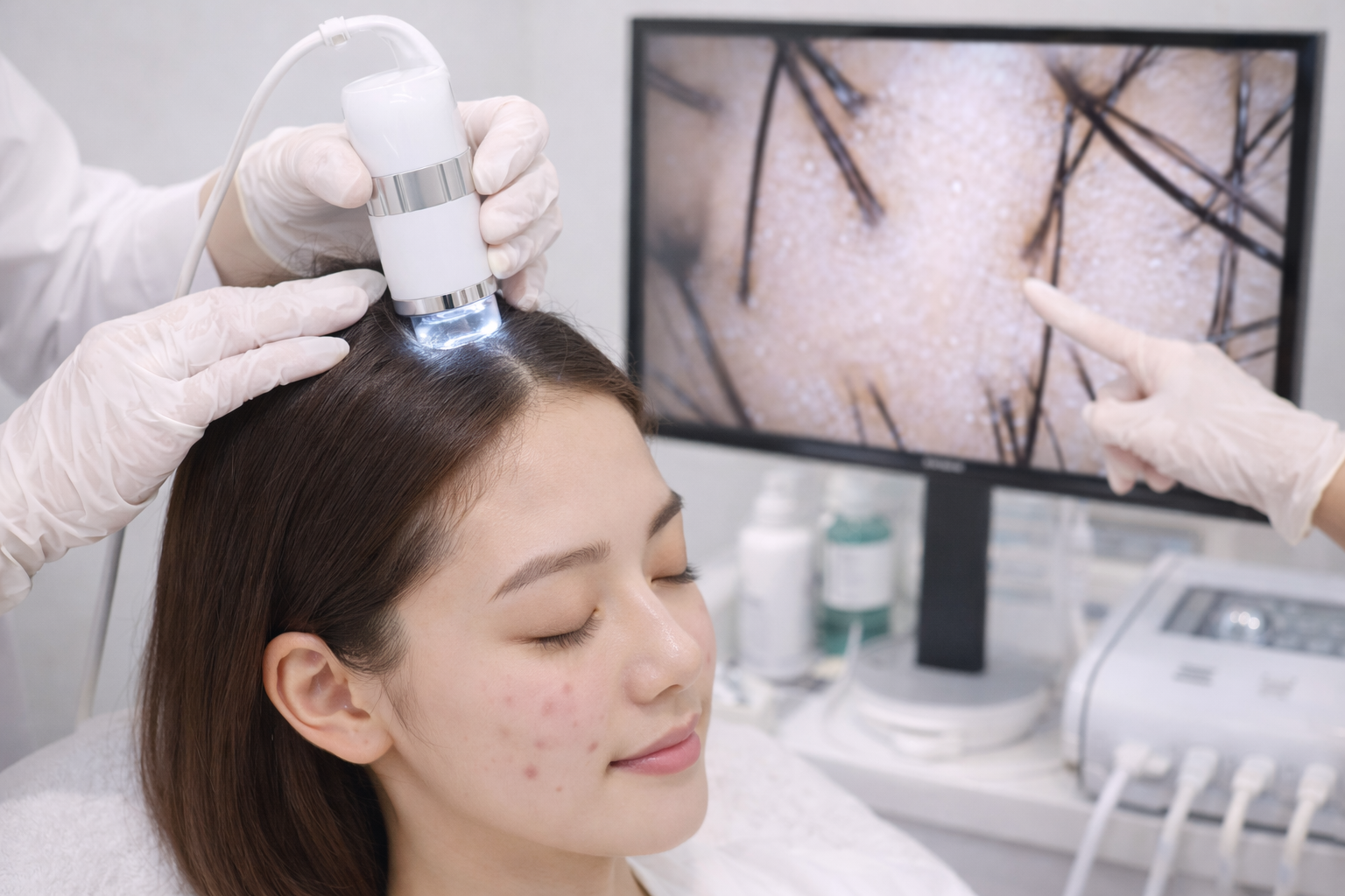 두피 진단 및 분석