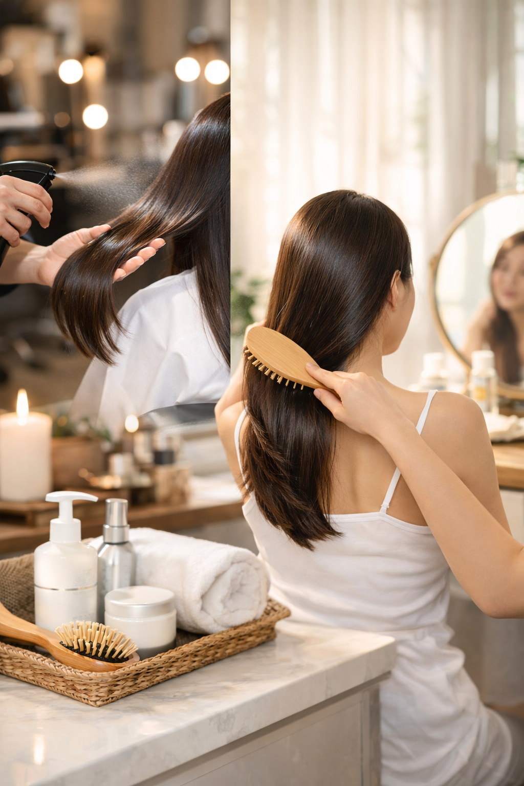 모발 관리 및 홈케어 가이드 제공