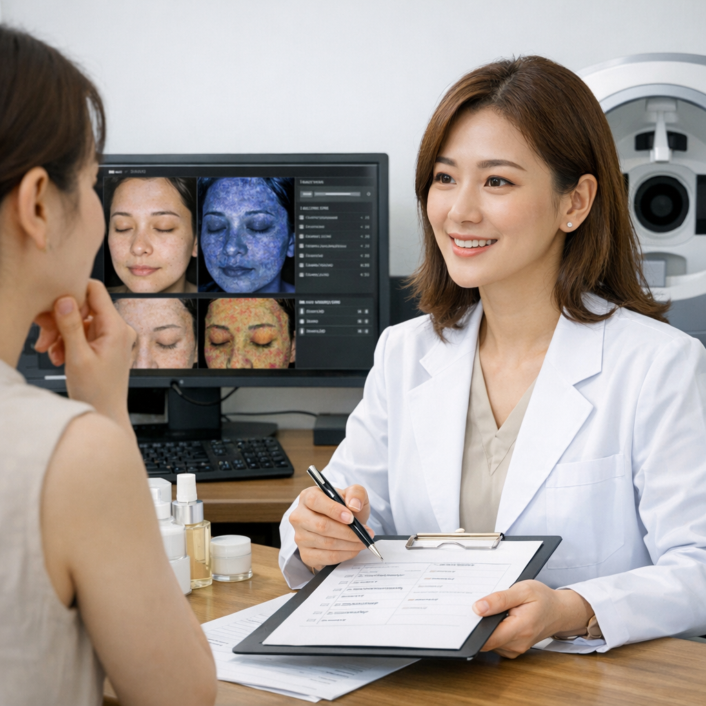 상담 및 피부 진단